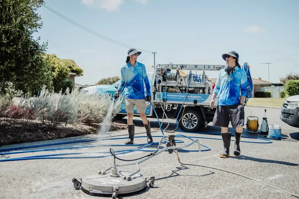 The All West crew on a job